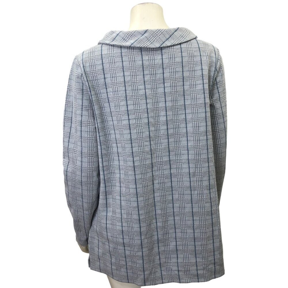TALBOTS LONG SLEEVE collared TOP L‎ - Picture 3 of 6